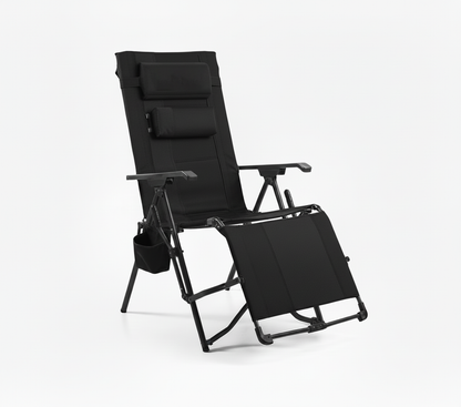 🎁โปรโมชั่นแบล็กฟรายเดย์ ลด 50%🛋️เก้าอี้เอนนอนพกพาพร้อมที่วางเท้า