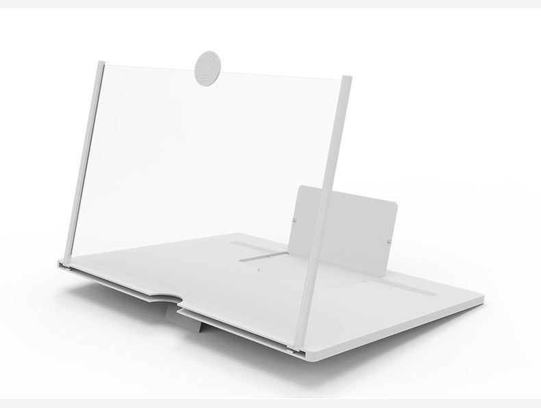 Smartphone Magnifier Stand, 14" 3D HD Cell Phone Magnifying Projector for Movies, Videos, and Gaming, Foldable Phone Stand With Screen Amplifier - kavyachic